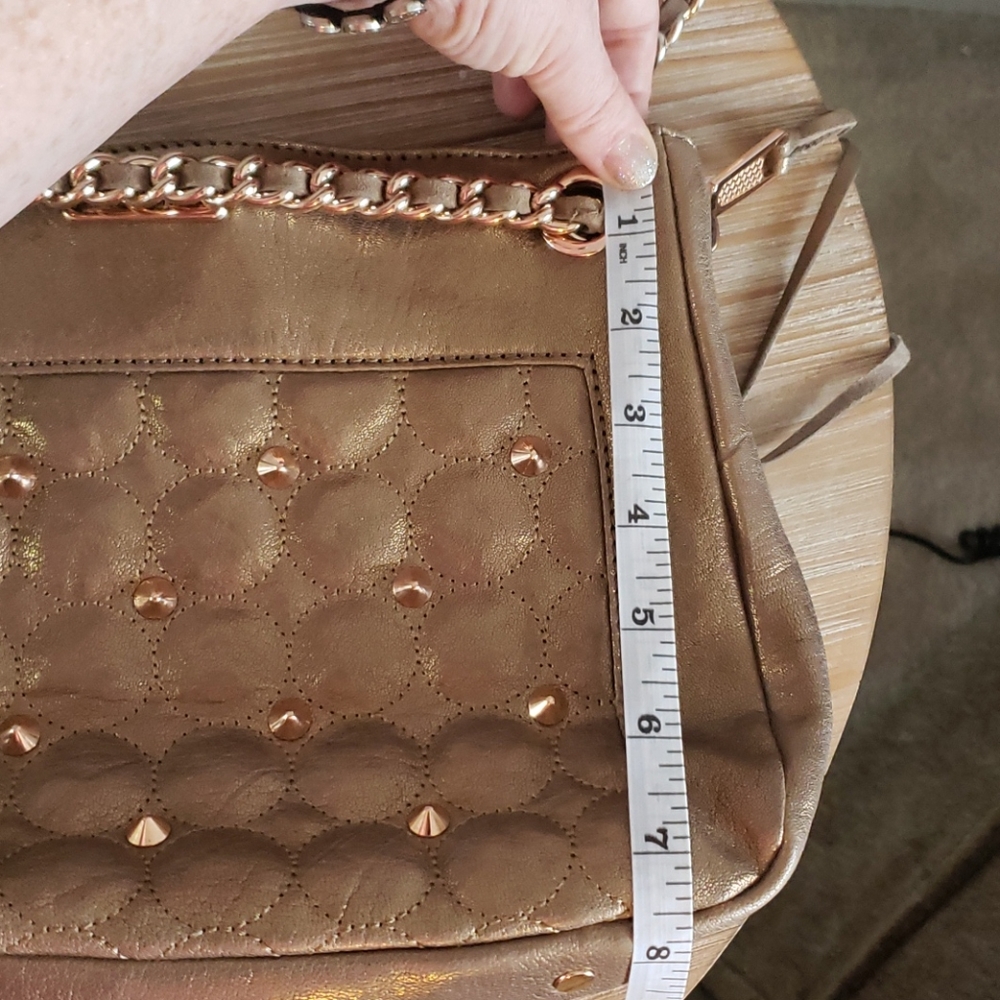 Rebecca Minkoff Copper Studded Affair Swing Bag - Picture 12 of 16